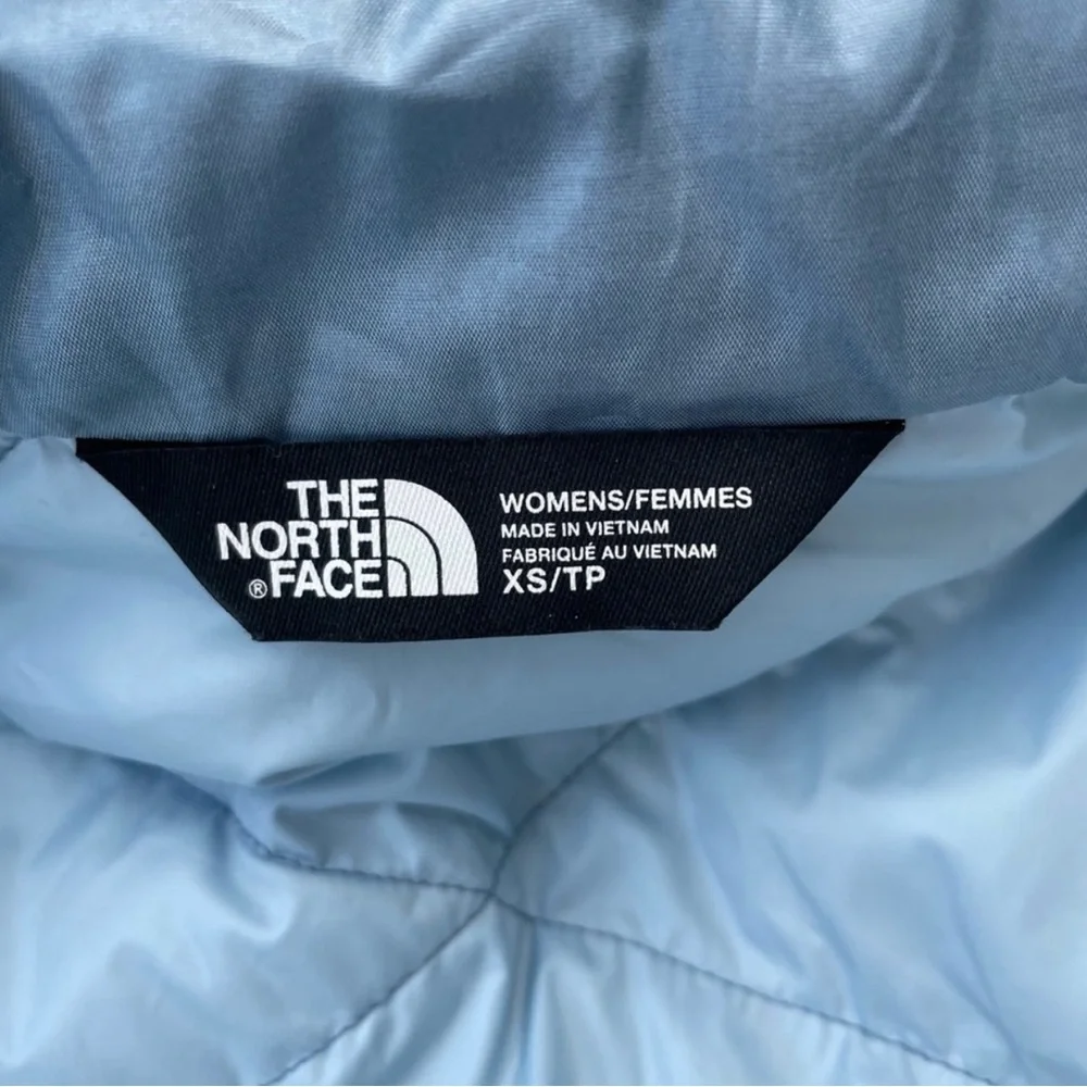 The North Face Women’s Blue 550 Down Filled Quilted Puffer Vest XS - Picture 5 of 11
